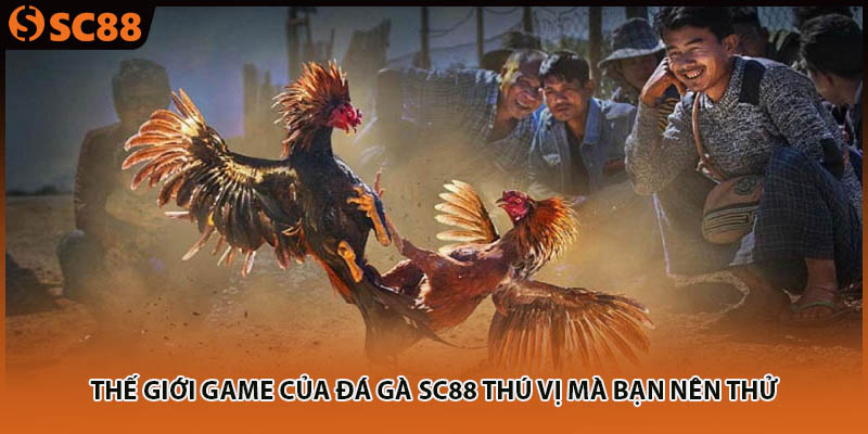 Thế giới game của đá gà SC88 thú vị mà bạn nên thử